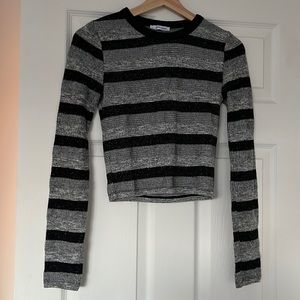 Zara Striped Crop top Size S